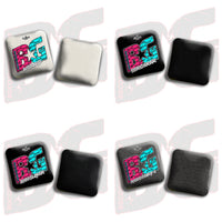 BG Cornhole 2026 Multiple Bag Models "Miami Split Logo Colormatch" - ACL Pro Stamped Cornhole Bags - SET OF 4 BAGS