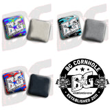BG Cornhole 2026 COMP BG MERCENARY - "Multicolor Camo" - ACL Comp Stamped Cornhole Bags - SET OF 4 BAGS