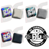 BG Cornhole 2026 COMP BG MERCENARY - "Multicolor Camo" - ACL Comp Stamped Cornhole Bags - SET OF 4 BAGS