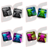 BG Cornhole 2026 COMP BG SAMURAI - "Charge" - ACL Comp Stamped Cornhole Bags - SET OF 4 BAGS