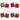 BG Cornhole 2026 Multiple Bag Models "Orange Colormatch" - ACL Pro Stamped Cornhole Bags - SET OF 4 BAGS