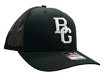 BG Cornhole Black 112 Trucker Hat - Colored Embroidery - RICHARDSON