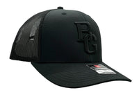 BG Cornhole Black 112 Trucker Hat - Colored Embroidery - RICHARDSON