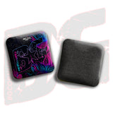 BG Cornhole 2026 Multiple Bag Models  “Ink Blossom” - ACL Pro Stamped Cornhole Bags - SET OF 4 BAGS