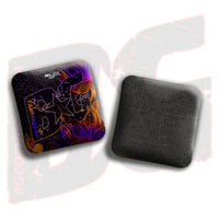 BG Cornhole 2026 Multiple Bag Models  “Ink Blossom” - ACL Pro Stamped Cornhole Bags - SET OF 4 BAGS