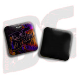 BG Cornhole 2026 Multiple Bag Models  “Ink Blossom” - ACL Pro Stamped Cornhole Bags - SET OF 4 BAGS
