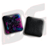 BG Cornhole 2026 Multiple Bag Models  “Ink Blossom” - ACL Pro Stamped Cornhole Bags - SET OF 4 BAGS