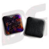 BG Cornhole 2026 Multiple Bag Models  “Ink Blossom” - ACL Pro Stamped Cornhole Bags - SET OF 4 BAGS