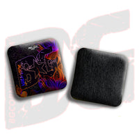 BG Cornhole 2026 Multiple Bag Models  “Ink Blossom” - ACL Pro Stamped Cornhole Bags - SET OF 4 BAGS
