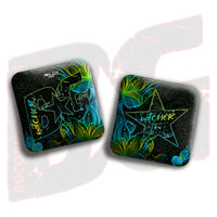 BG Cornhole 2026 Multiple Bag Models  “Ink Blossom” - ACL Pro Stamped Cornhole Bags - SET OF 4 BAGS