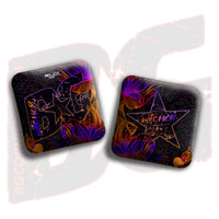BG Cornhole 2026 Multiple Bag Models  “Ink Blossom” - ACL Pro Stamped Cornhole Bags - SET OF 4 BAGS