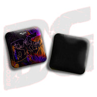 BG Cornhole 2026 Multiple Bag Models  “Ink Blossom” - ACL Pro Stamped Cornhole Bags - SET OF 4 BAGS