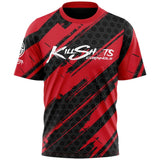 Killshots Cornhole Sublimated Premium Sports Jersey - "Honeycomb"