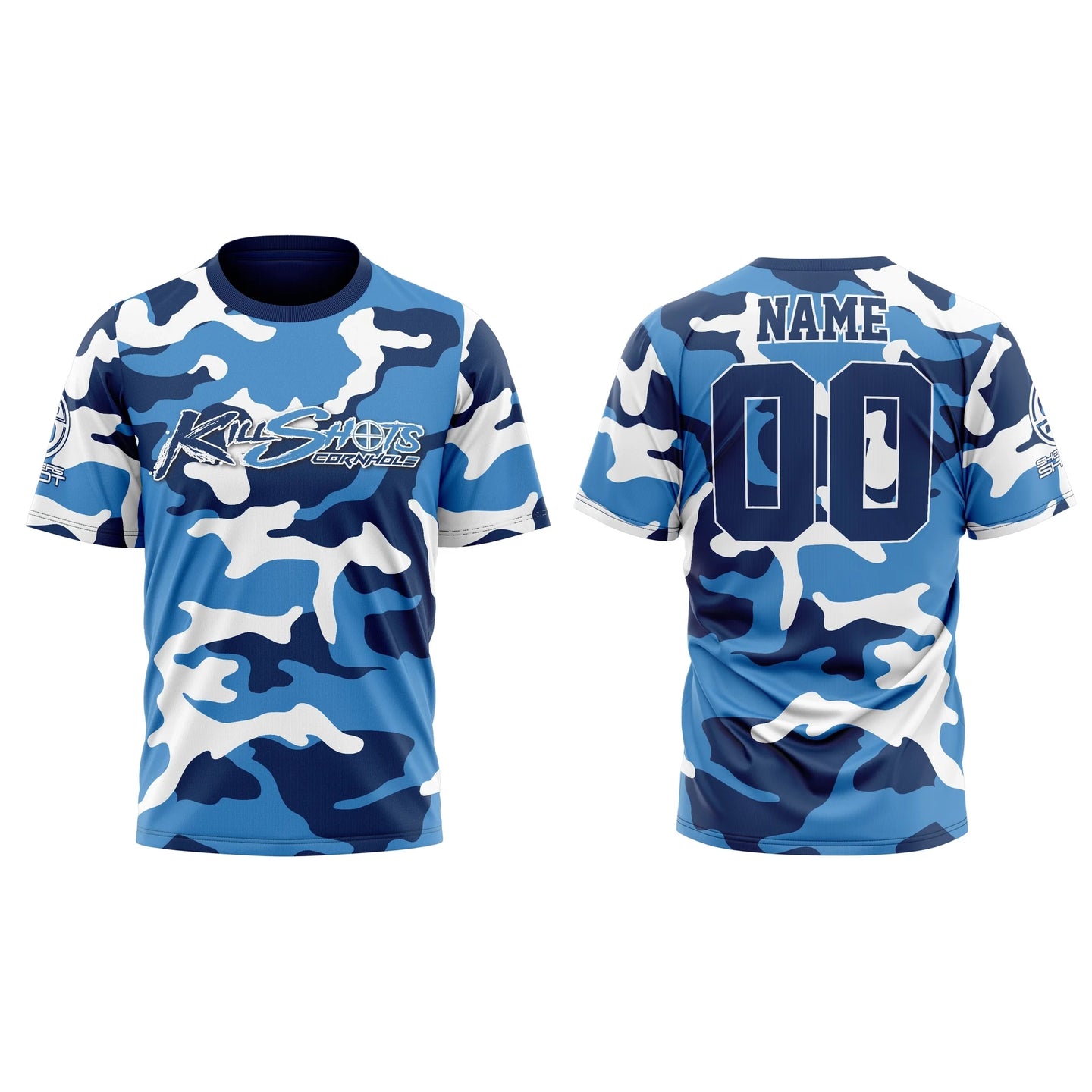 Killshots Cornhole Sublimated Premium Sports Jersey - "Camo"