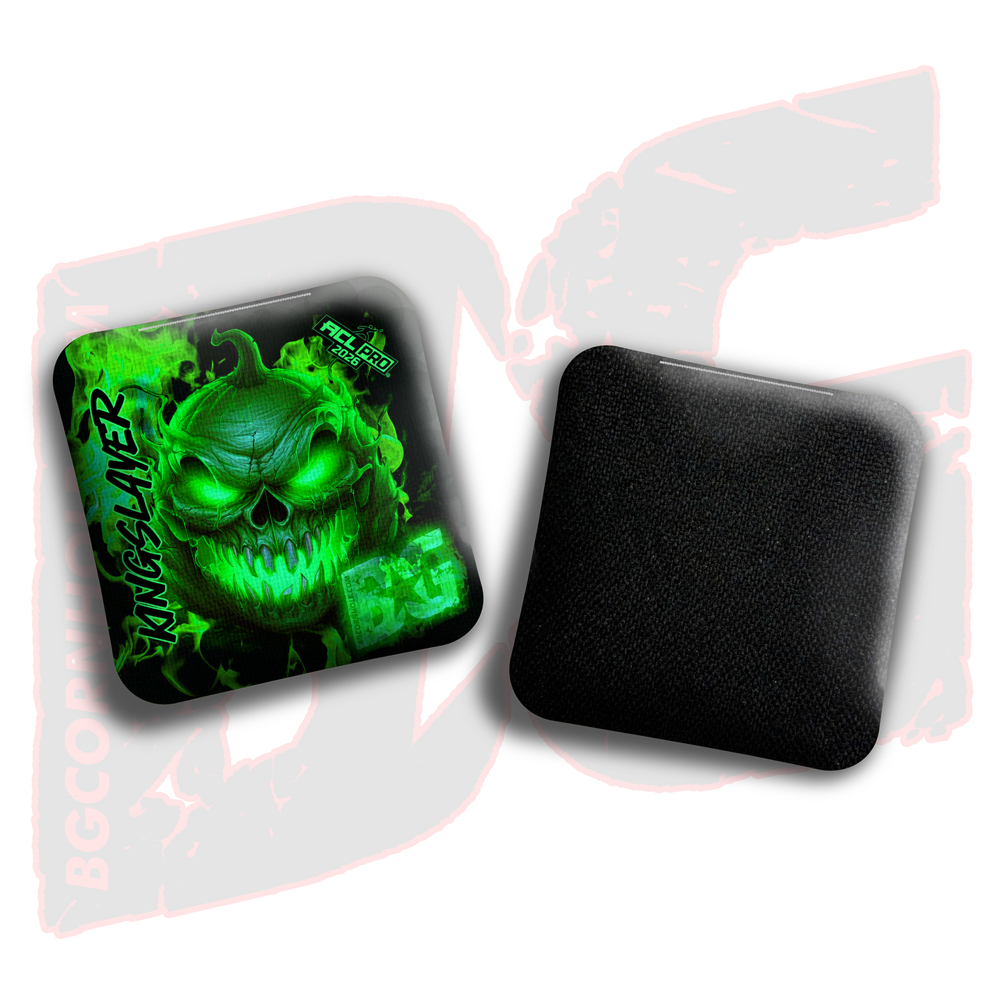 BG Cornhole 2026 BG Multiple Bag Types "Jack-O'-Lantern" - ACL Pro Stamped Cornhole Bags - SET OF 4 BAGS