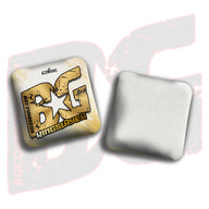 BG Cornhole 2025 BG Kingslayer 4" Mini Cornhole Bags - “Offwhite” - Set of 4 Bags