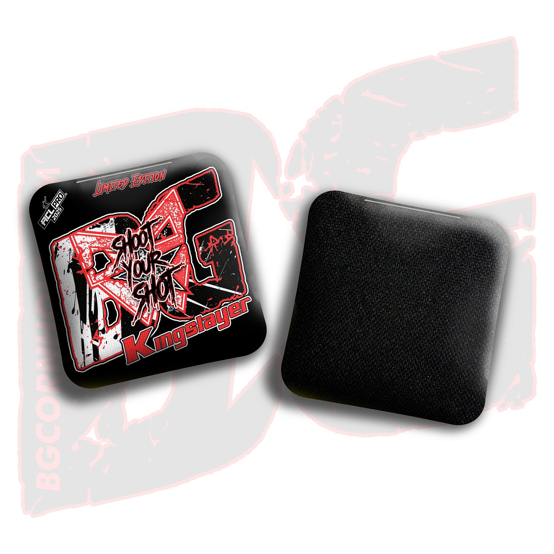 BG Cornhole 2026 Multiple Bag Models "Shoot Your Shot” Collab - ACL Pro Stamped Cornhole Bags - SET OF 4 BAGS