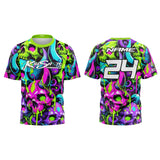 Killshots Cornhole Sublimated Premium Sports Jersey - "Skull Symphony"