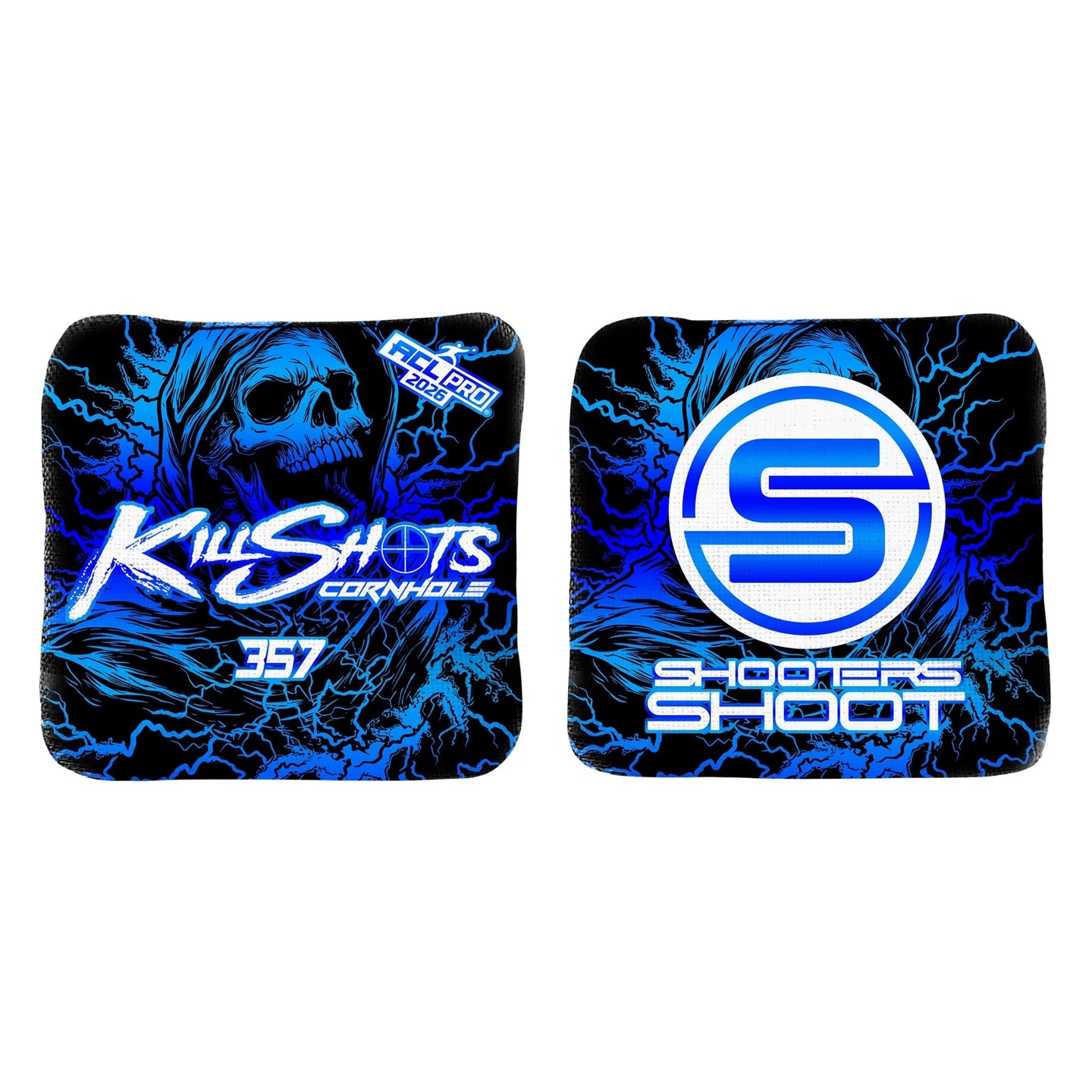 Killshots Cornhole | 357 Series | 2026 ACL PRO | Cornhole Bags | Limited Edition Designs