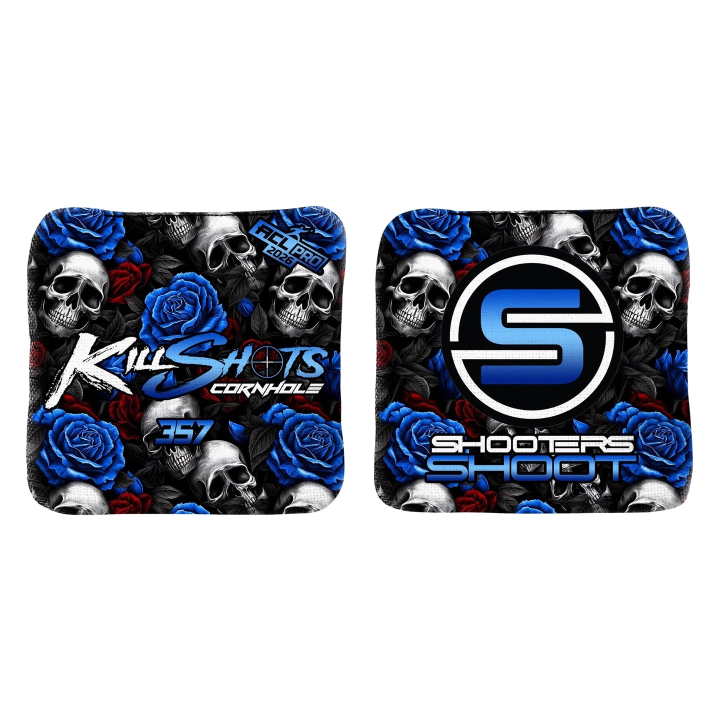 Killshots Cornhole | 357 Series | 2026 ACL PRO | Cornhole Bags | Limited Edition Designs