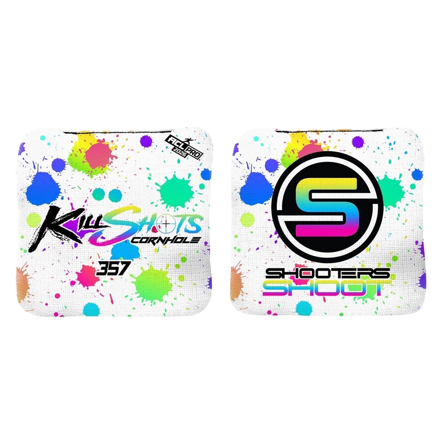 Killshots Cornhole | 357 Series | 2026 ACL PRO | Cornhole Bags | Stock Designs