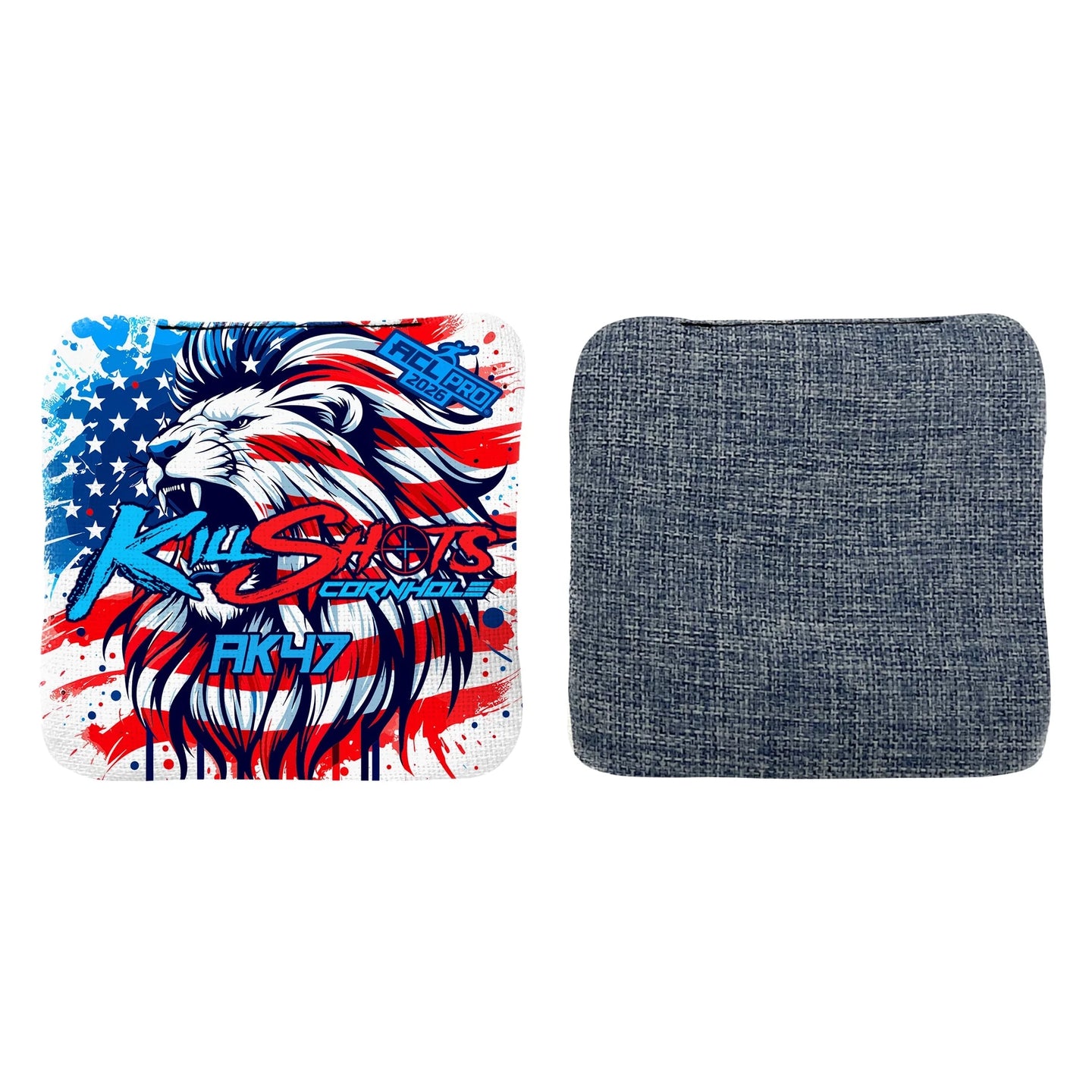 Killshots Cornhole | AK47 Series | 2026 ACL PRO | Cornhole Bags | Limited Edition Designs