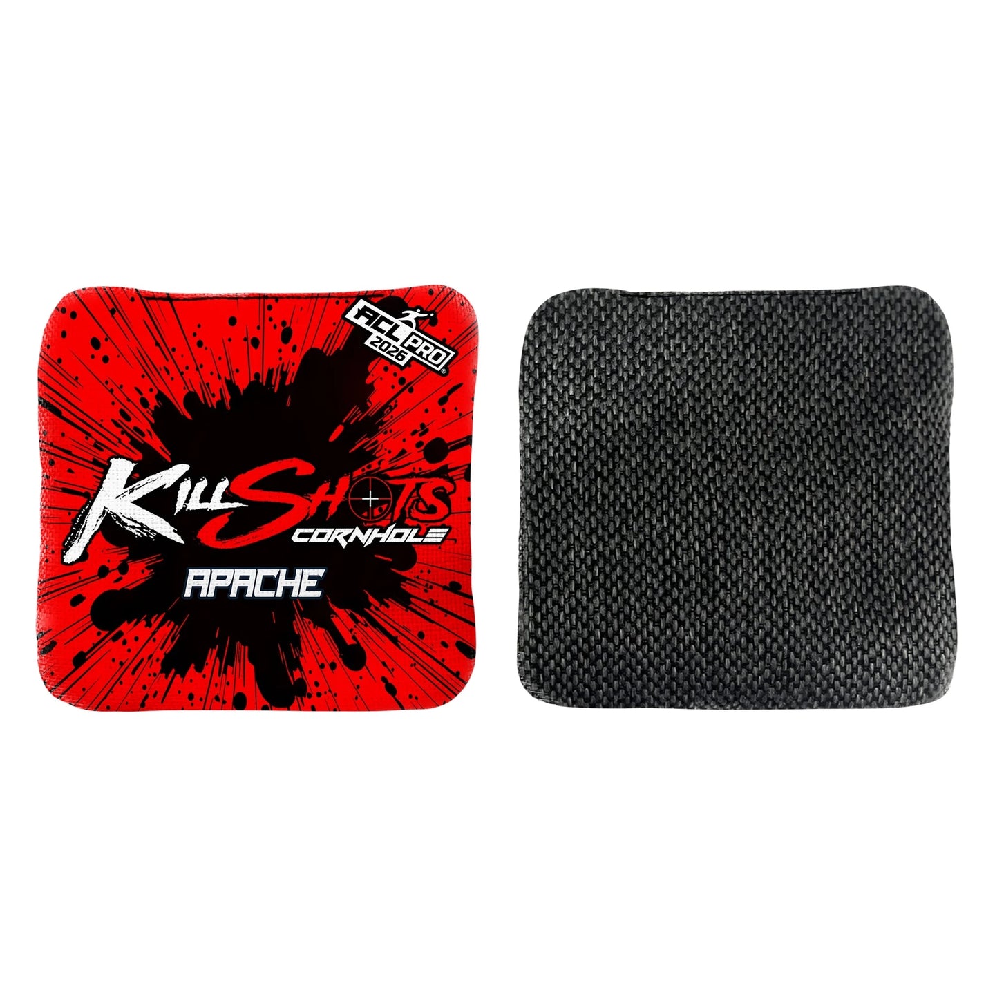 Killshots Cornhole | Apache Series | 2026 ACL PRO | Cornhole Bags | Stock Designs