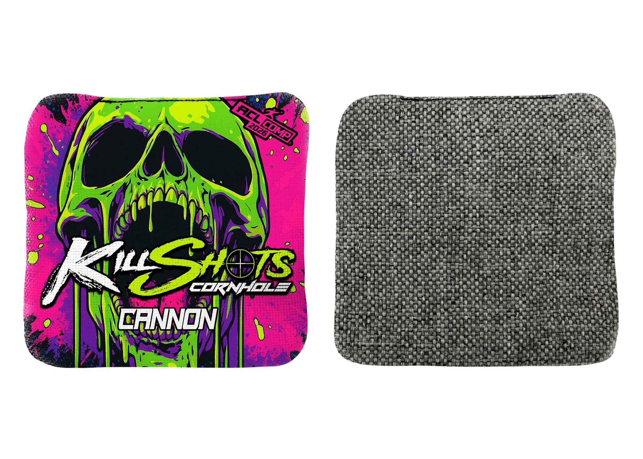 Killshots Cornhole | Cannon Series | 2026 ACL COMP | Cornhole Bags | Limited Edition Designs
