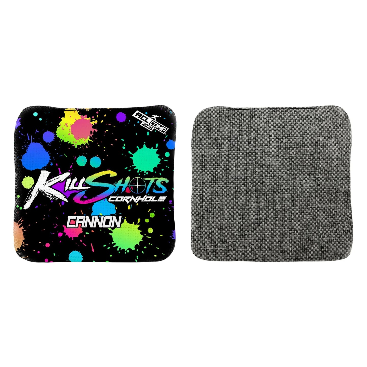 Killshots Cornhole | Cannon Series | 2026 ACL COMP | Cornhole Bags | Stock Designs