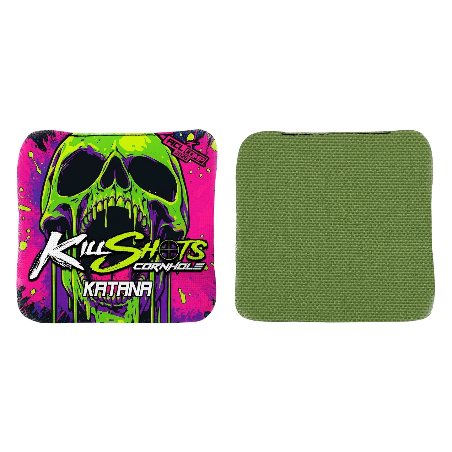 Killshots Cornhole | Katana Series | 2026 ACL COMP | Cornhole Bags | Limited Edition Designs