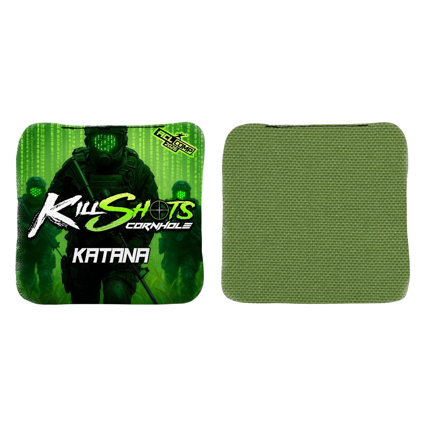 Killshots Cornhole | Katana Series | 2026 ACL COMP | Cornhole Bags | Limited Edition Designs