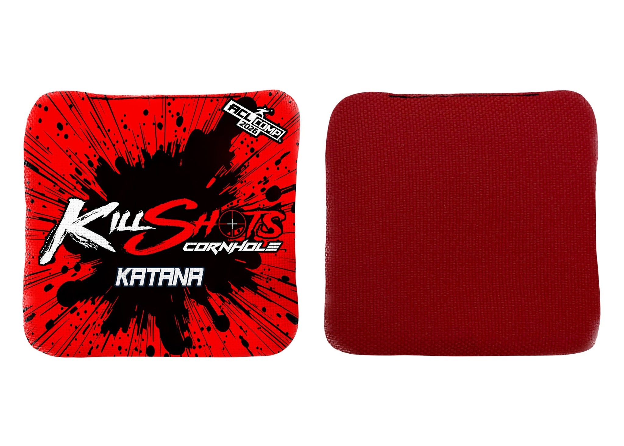 Killshots Cornhole | Katana Series | 2026 ACL COMP | Cornhole Bags | Stock Designs