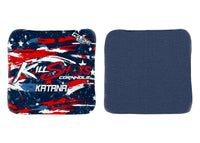 Killshots Cornhole | Katana Series | 2026 ACL COMP | Cornhole Bags | Limited Edition Designs