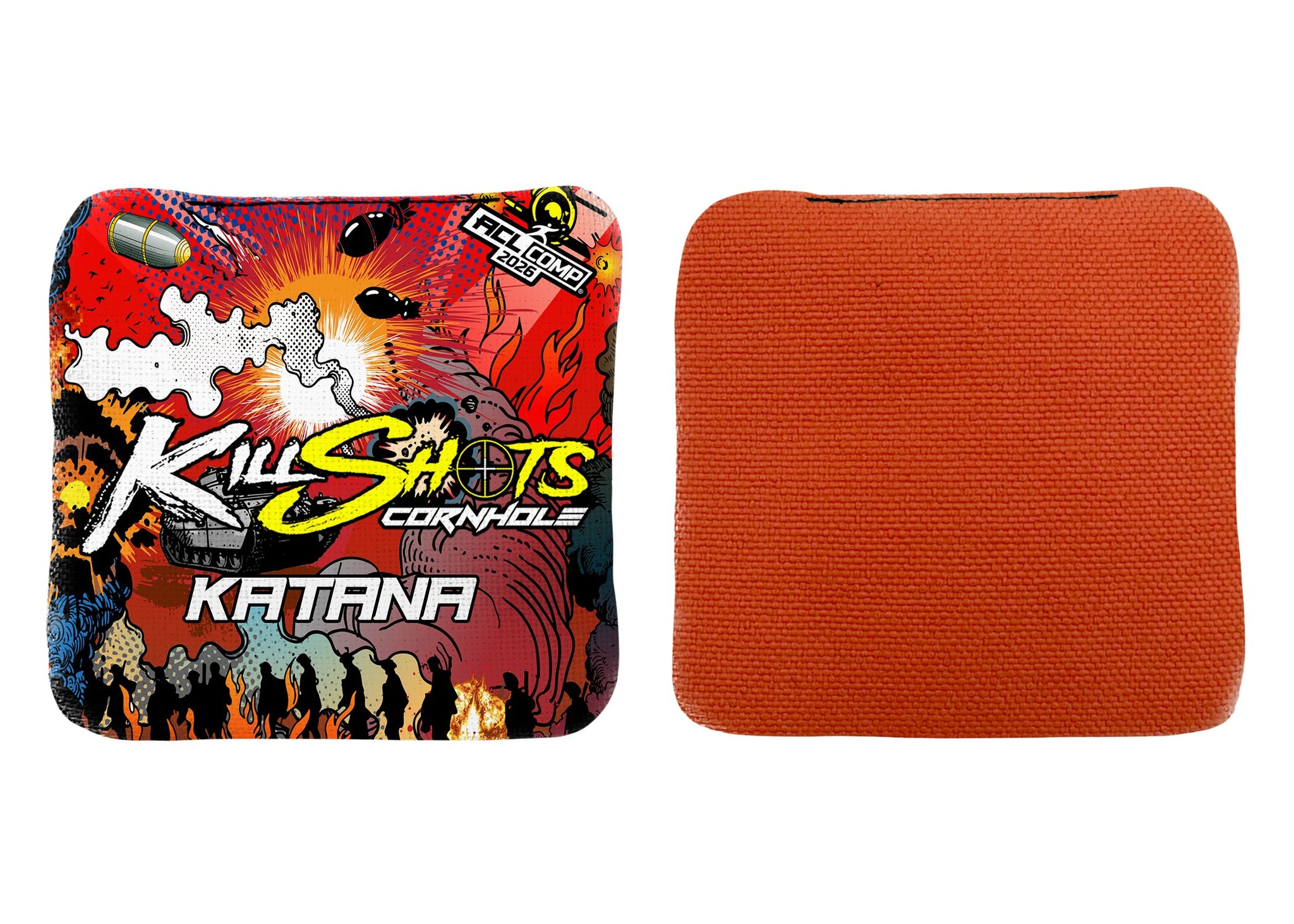 Killshots Cornhole | Katana Series | 2026 ACL COMP | Cornhole Bags | Limited Edition Designs