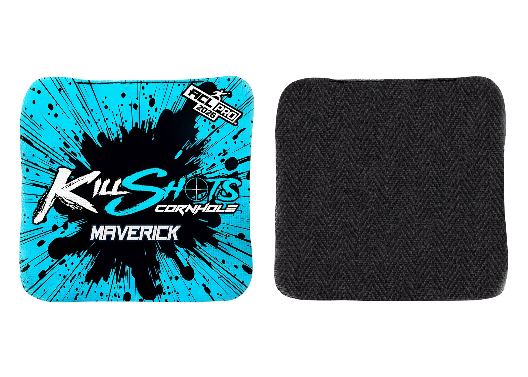 Killshots Cornhole | Maverick Series | 2026 ACL PRO | Cornhole Bags | Stock Designs