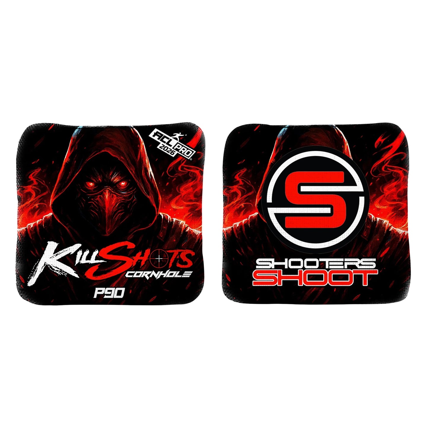 Killshots Cornhole | P90 Series | 2026 ACL PRO | Cornhole Bags | Limited Edition Designs