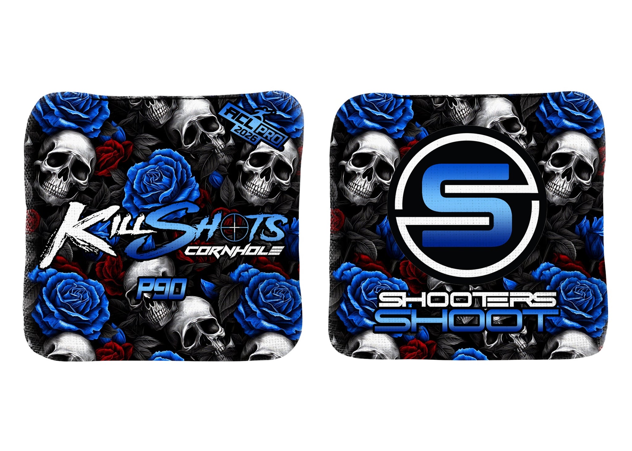 Killshots Cornhole | P90 Series | 2026 ACL PRO | Cornhole Bags | Limited Edition Designs
