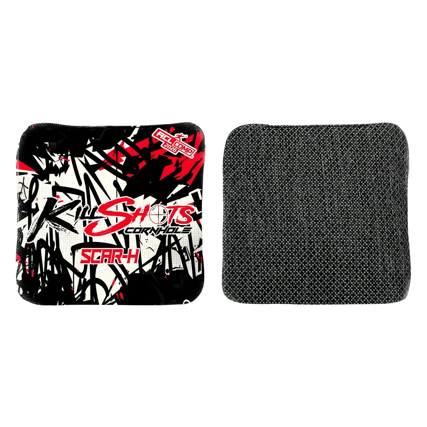 Killshots Cornhole | Scar-H Series | 2026 ACL COMP | Cornhole Bags | Limited Edition Designs