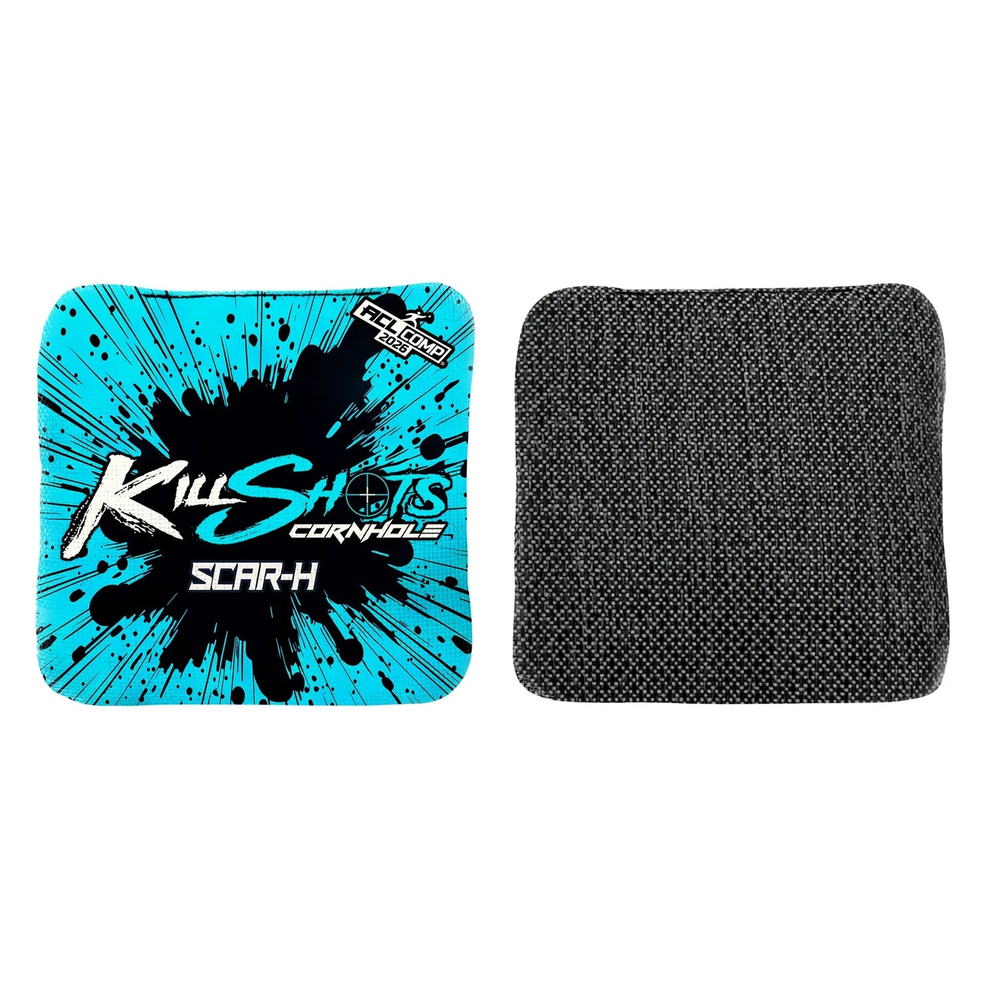 Killshots Cornhole | Scar-H Series | 2026 ACL COMP | Cornhole Bags | Stock Designs