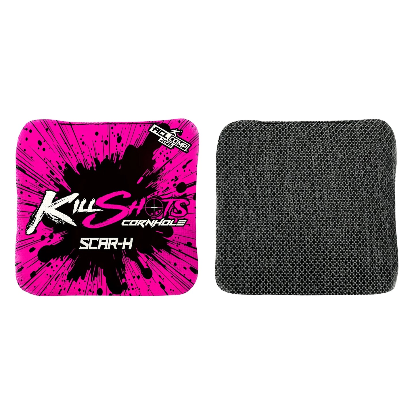 Killshots Cornhole | Scar-H Series | 2026 ACL COMP | Cornhole Bags | Stock Designs