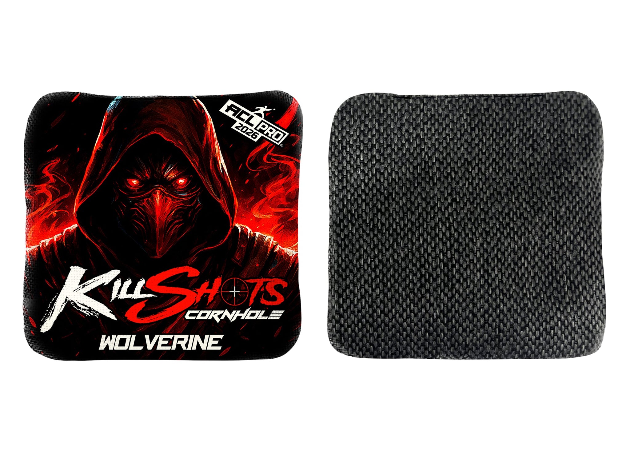 Killshots Cornhole | Wolverine Series | 2026 ACL PRO | Cornhole Bags | Limited Edition Designs