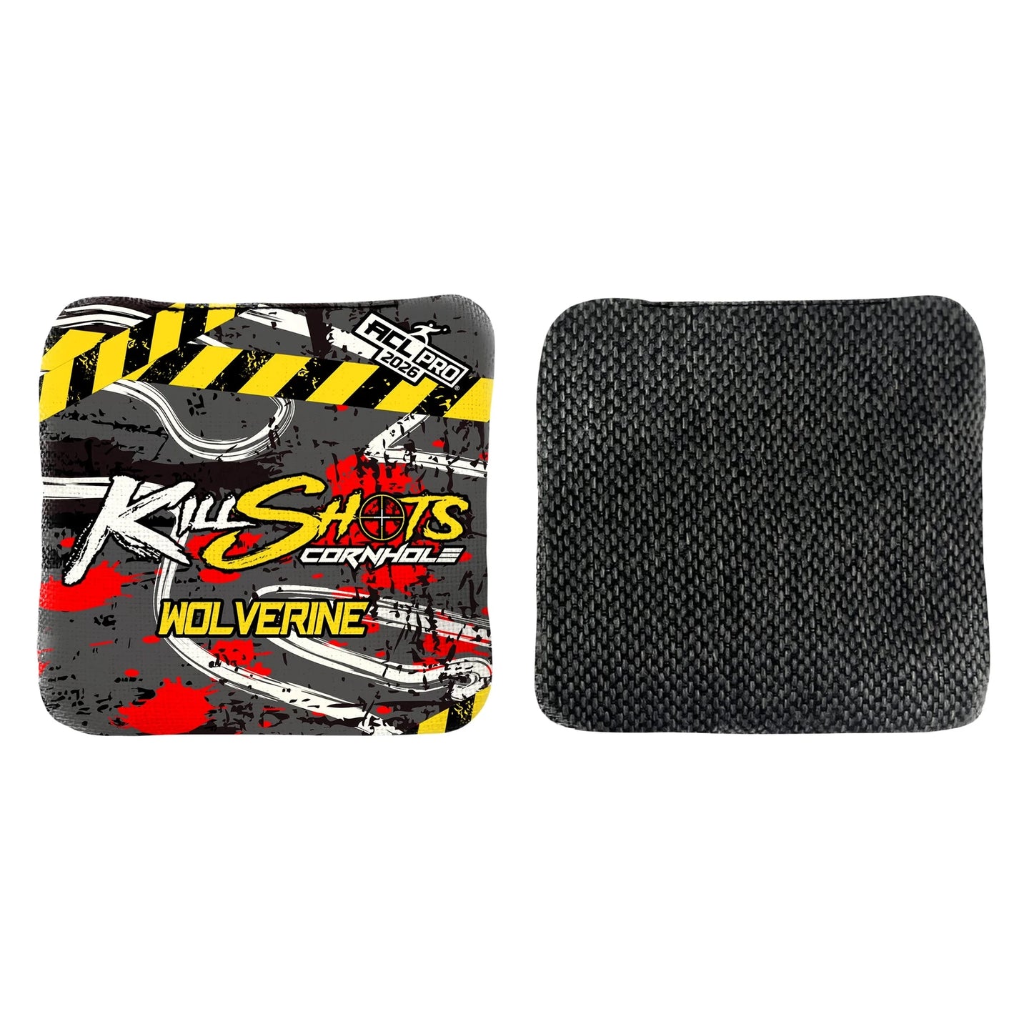 Killshots Cornhole | Wolverine Series | 2026 ACL PRO | Cornhole Bags | Limited Edition Designs