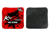 Killshots Cornhole | Wolverine Series | 2026 ACL PRO | Cornhole Bags | Stock Designs
