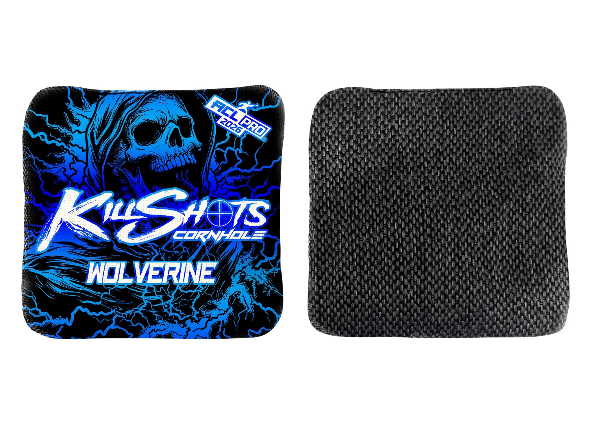 Killshots Cornhole | Wolverine Series | 2026 ACL PRO | Cornhole Bags | Limited Edition Designs