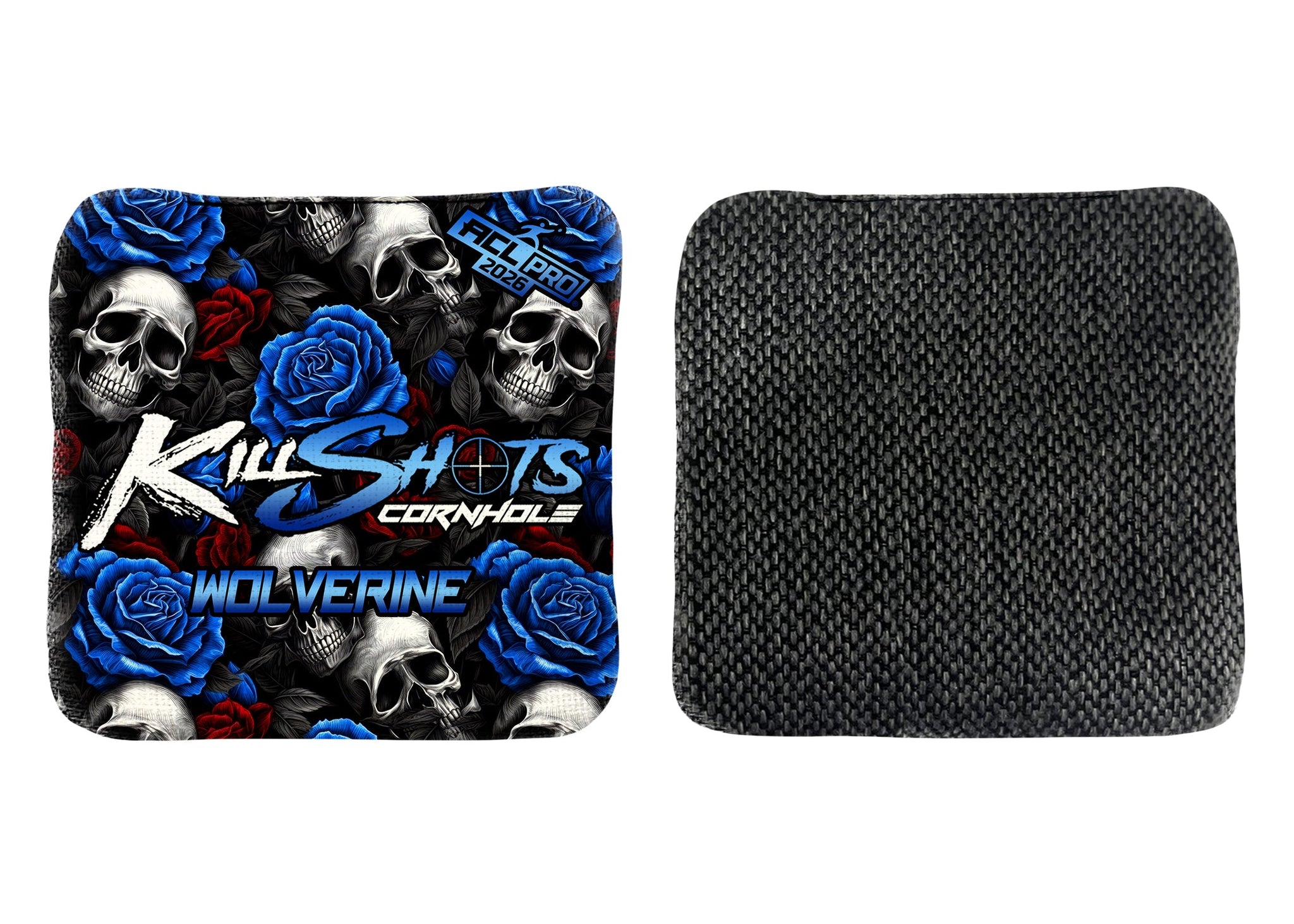 Killshots Cornhole | Wolverine Series | 2026 ACL PRO | Cornhole Bags | Limited Edition Designs