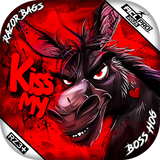 Boss Hog | Kiss My | ACL PRO Razor Cornhole Bags