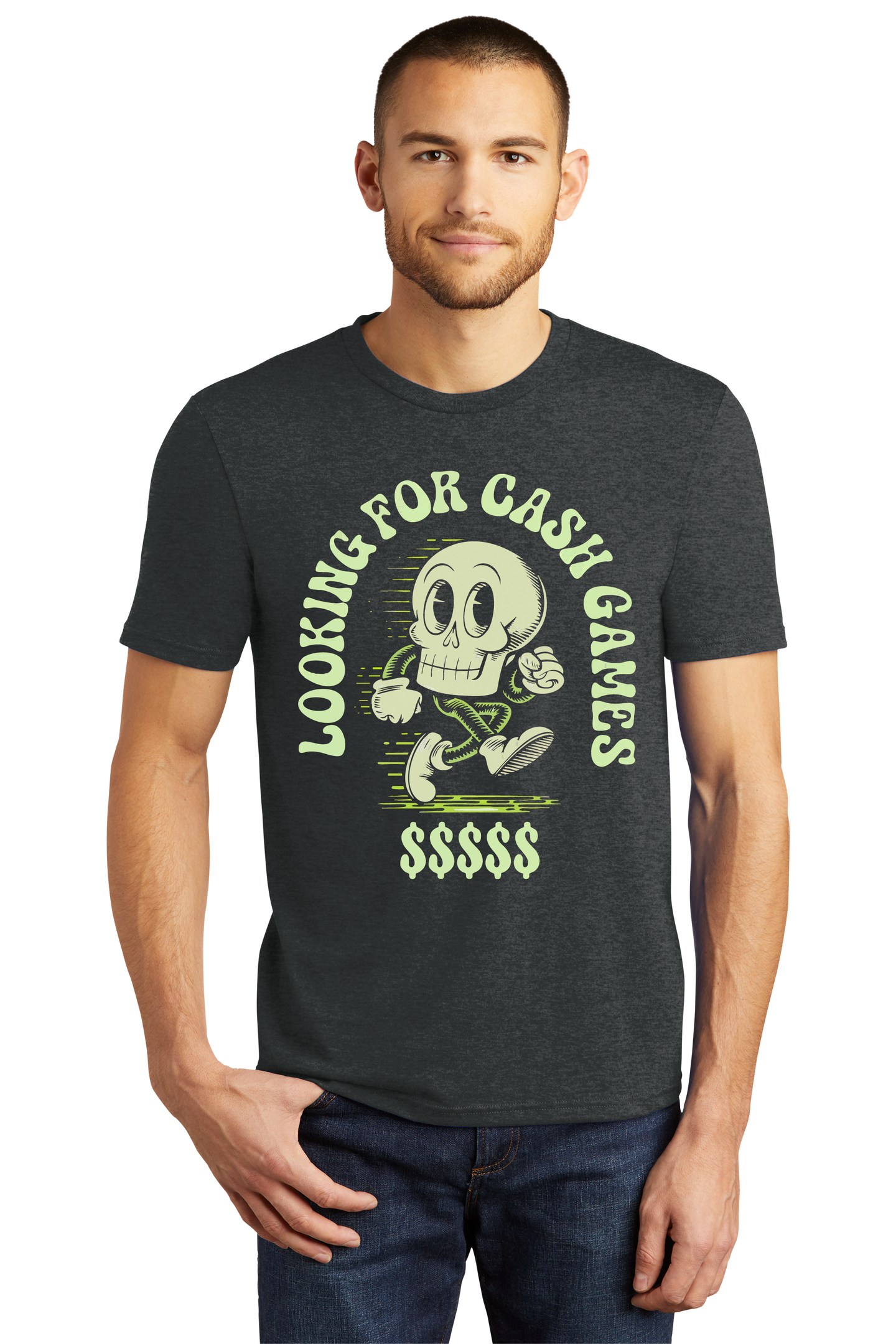 Logic Cornhole Looking for Cash Games -  T-Shirt - Multiple Colors Available - *Shipping Included