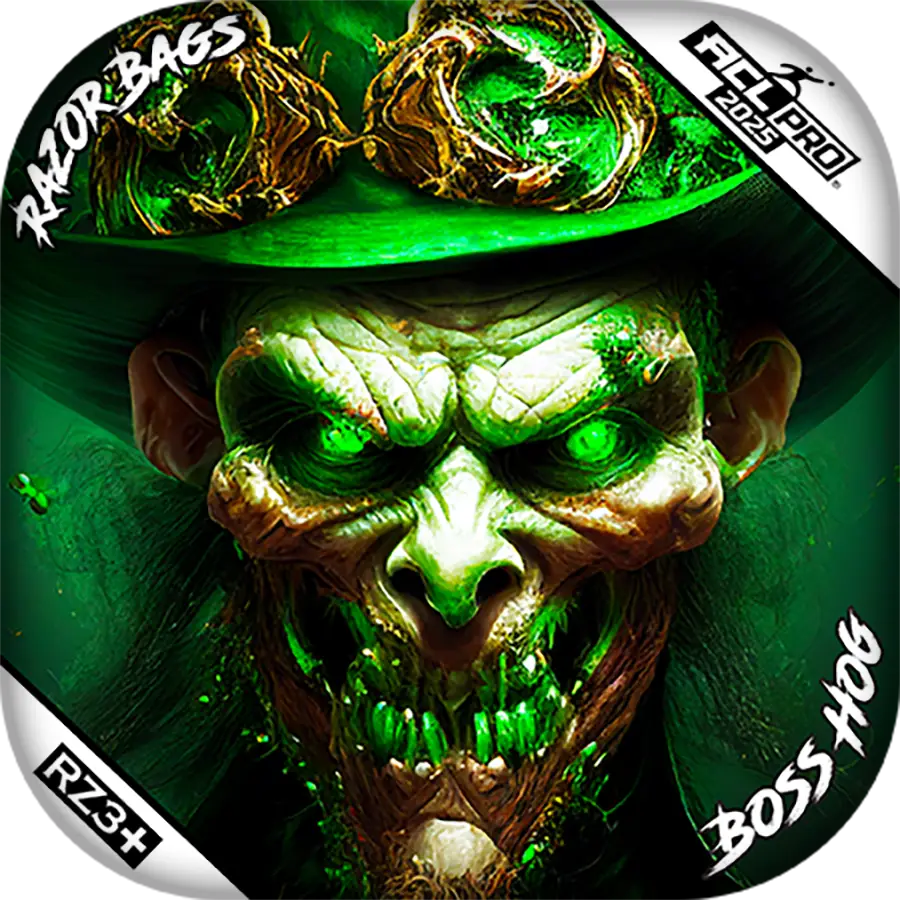 Boss Hog | Leprechaun Smile | ACL PRO Razor Cornhole Bags