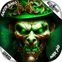 War Pig | Leprechaun Smile | ACL PRO Razor Cornhole Bags