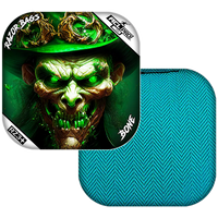 Bone | Leprechaun Smile | ACL PRO Razor Cornhole Bags